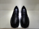 雅格獅丹（Aquascutum）皮鞋男夏季2025新款商務(wù)休閑鞋高端編織頭層牛皮正裝鞋 黑色 40 【偏大一碼】 曬單實(shí)拍圖