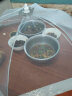 欧橡（OAK）可折叠蕾丝菜罩圆80cm家用餐桌盖菜罩饭菜防尘罩食物盖罩 C1274 实拍图