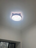 雷士（NVC） LED吸頂燈高顯色兒童房臥室吸頂燈創(chuàng)意可愛萌寵龍貓燈具房間燈 龍貓-粉 RA95高顯色 36W三段調光 曬單實拍圖