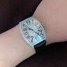 【二手99新】 法穆蘭法蘭克穆勒（Franck Muller) 5851自動機械男女腕表 手表 5851精鋼后滿鉆 曬單實拍圖