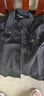 安初夏夾克外套男士休閑套裝春秋季新款一套衣服男裝潮流搭配寬松兩件套 TOP3黑灰兩件套 L 【推薦105-125斤】 曬單實(shí)拍圖