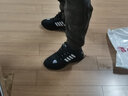 VCSV高端品牌男鞋百搭運動(dòng)鞋男增高鞋2025秋冬季新款包底情侶款鞋男女 黑色 【皮面款】 43 曬單實(shí)拍圖