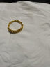 亮冠999足金蹦迪戒指女爆閃單圈彈簧記憶活口指環(huán)黃金小碎金時(shí)尚送禮 小號蹦迪戒指約0.85-0.95g【9-12】 曬單實(shí)拍圖