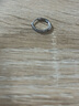 Lnieer醫(yī)用鈦鋼耳圈耳釘女養(yǎng)耳洞素圈耳環(huán)鈦合金耳環(huán)耳骨釘男耳扣耳飾品 1對【12mm】醫(yī)用鈦鋼耳圈 曬單實拍圖