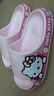 Hello Kitty童鞋女童四季拖鞋一字拖輕便軟底兒童室內家居鞋6824裸粉32 曬單實(shí)拍圖