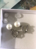 戎夏韓國(guó)氣質(zhì)仿珍珠耳環(huán)無(wú)耳洞珍珠耳夾女夾式無(wú)洞氣質(zhì)耳環(huán)無(wú)痛耳夾 無(wú)耳洞耳夾〖白色珠〗 曬單實(shí)拍圖
