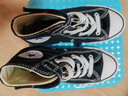 Converse 匡威童鞋兒童高幫帆布鞋男女童魔術(shù)貼休閑鞋兒童帆布鞋 曬單實(shí)拍圖