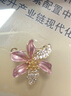 LUCKY TIPS櫻花胸針高檔女輕奢小防走光胸花2024年新款潮設(shè)計(jì)感小眾西裝別針 櫻花胸針 曬單實(shí)拍圖