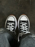 匡威（Converse）女鞋 夏季新款Run Star Hike高幫帆布鞋流星厚底鞋休閑鞋 166800C 35 曬單實(shí)拍圖