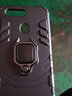 索聚 適用oppo r15手機(jī)殼r15x夢(mèng)境版k1保護(hù)套A5防摔指環(huán) R15標(biāo)準(zhǔn)版【炫酷黑】升級(jí)指環(huán)版-氣囊防摔 曬單實(shí)拍圖