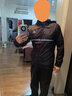 阿迪達(dá)斯 （adidas）羽絨服男裝 24冬季新款運(yùn)動(dòng)服戶(hù)外防風(fēng)保暖連帽加厚羽絨外套 黑色/絨子含量80%/主推 M 【170-175c130-140斤】 曬單實(shí)拍圖
