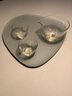 TOYO-SASAKI GLASS 【品牌官旗】日本進(jìn)口東洋佐佐木琥珀公道杯手工錘目紋分茶器 琥珀公道杯+和風(fēng)琥珀品茗杯2個(gè) 曬單實(shí)拍圖