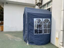 Sibada戶(hù)外防曬遮陽(yáng)棚陽(yáng)臺雨棚廣告商業(yè)活動(dòng)擺攤帳篷傘家用篷房隔離帳篷 2*2四面圍布，備注顏色 寬3米*長(cháng)3米 曬單實(shí)拍圖