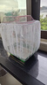 GOTP 鳥籠罩鳥籠防濺紗網(wǎng)鳥籠配件鳥籠網(wǎng)罩防塵防羽防撒食物防濺罩 鳥籠防濺網(wǎng)紗罩L號(hào)（2件裝） 【升級(jí)松緊帶款】適用各種鳥籠 曬單實(shí)拍圖