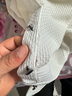 羅蒙（ROMON）高端網(wǎng)眼冰絲短袖t恤男夏季新款純色滑料polo保羅衫半袖男衣服 白色 XL 175 曬單實拍圖