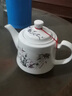 味邦景德鎮陶瓷家庭茶壺酒店餐廳耐高溫大容量水壺辦公室過(guò)濾泡茶壺防 節節高升小金星(送網(wǎng)) 400ml 0000 曬單實(shí)拍圖