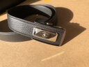 圣大保羅2026商場(chǎng)同款高檔男士皮帶男真皮商務(wù)自動(dòng)扣褲腰帶七夕情人節禮物 時(shí)尚鯊魚(yú)紋 曬單實(shí)拍圖