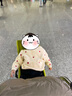 戴維貝拉女童毛衣兒童紅色半高領(lǐng)針織衫秋冬寶寶洋氣套頭衫 曬單實拍圖
