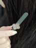 SO SOUL輕奢高級感水鉆四葉草發(fā)夾2025新款夏季前額劉海側(cè)邊鴨嘴夾發(fā)飾女 水鉆四葉草【單個】 曬單實拍圖