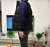 斷碼新款羽絨服加厚馬甲男女同款休閑坎肩百搭背心外穿外套 黑色 男女同款 L 適合80到100斤穿 曬單實(shí)拍圖