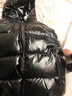 圣芙愷 童裝秋冬新款亮面皮男童中大童羽絨棉馬甲時(shí)尚親子短款女童保暖坎肩兒童園服連帽馬夾學(xué)生內外穿衣 黑色 160cm(XL) 曬單實(shí)拍圖