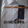 羅蒙（ROMON） 兩件裝 商務(wù)休閑襯衫男士短袖棉質(zhì)吸汗彈力夏季條紋抗皺免燙襯衣 【短柚兩件】藍條+白色 40 碼(175/92A) 曬單實(shí)拍圖