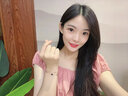 花影（HUAYING）925銀四葉草手鏈女士雙層手串首飾品七夕情人節(jié)禮物送女友老婆 真愛黑瑪瑙*四葉草雙層手鏈*禮盒 曬單實拍圖