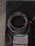 CABLE CREATION一繩車(chē)載AUX音頻線(xiàn)3.5mm公對母耳機延長(cháng)線(xiàn)帶麥克風(fēng)立體聲手機平板電腦DVD接耳機音響箱加長(cháng)連接線(xiàn) 黑色彎頭+三階 1.8米 曬單實(shí)拍圖