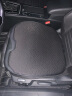 五福金牛汽车坐垫冬季麂皮绒座垫三件套保暖后排毛垫通用加热-金牛5号黑色 实拍图