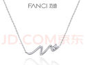 Fanci范琦【心動(dòng)信號系列】心跳頻率項鏈女s銀簡(jiǎn)約鎖骨鏈 心跳頻率項鏈 曬單實(shí)拍圖