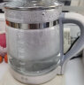 麦卓（MAKE JOY）养生壶 1.8L煮茶器花茶壶 电水壶烧水壶电热水壶开水壶 保温煮茶壶玻璃电茶壶办公室养生壶 （时控款）白色 实拍图