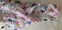 贝壳家族宝宝印花外套春装新款女童童装儿童外套上衣wt6806 白色印花 140cm 实拍图