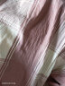 名创优品（MINISO）抑菌全棉四件套加厚100%纯棉床单被套 摩卡粉 200*230cm 实拍图