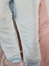 童港湾婴儿薄棉衣套装春秋款保暖内衣宝宝南极棉两件套新生儿童外套 背带蓝色 80CM/8-12个月 实拍图