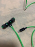 FOKOOS耳機有線適用蘋果iPhone14/13/12/11/X/XR/7/i7p/8/plus/XSMax/ipad手機lightning入耳式耳塞ipad 綠色【扁頭 Lightning接口】 曬單實拍圖