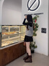星期六短靴女靴2024新款秋冬法式厚底瘦瘦靴英倫風馬丁靴粗跟靴子女 棕色 37 曬單實拍圖