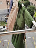 恒源祥苧麻連衣裙女2025夏季新款純色顯瘦亞麻長(cháng)裙氣質(zhì)寬松棉麻裙子 綠色 L 曬單實(shí)拍圖