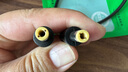 藍(lán)色閃電加粗DC5.5mm公插頭連接線公對(duì)公電源線10A雙公頭5V9V12V24V路由器監(jiān)控電源線 純銅075平方 5.5*2.5mm 公對(duì)公 0.5米 曬單實(shí)拍圖