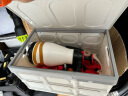 悦卡后备箱收纳箱汽车储物箱折叠车载尾箱整理箱家用经典款小号-白色 实拍图