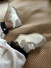 G.DUCK KIDS小黃鴨0-1-2歲嬰幼兒寶寶鞋子學(xué)步鞋春秋款軟底布面阿甘鞋運(yùn)動鞋 A-1米色 16 /內(nèi)長11.5厘米 曬單實拍圖