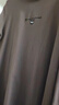 皮爾卡丹（pierre cardin）高檔純棉長(zhǎng)袖t恤女2025新款春秋中年婦女體恤秋裝刺繡打底衫上衣 淺紫色 M建議100-110斤 曬單實(shí)拍圖
