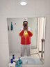 并力國家隊龍服男女春秋裝運動服套裝兒童羽毛球乒乓球領獎服出場服領獎比賽服 龍服白紅色 2XL 170-175 曬單實拍圖