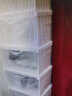 美丽雅透明鞋盒 免安装塑料收纳简易宿舍家用加厚球鞋防尘防潮储物盒子 6个装【可随意DIY摆放】 实拍图