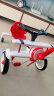 ROLLPLAYrollplay如雷儿童脚踏漂移三轮车小飞机折叠自行车2-6男女孩玩具 红银色 飞机车 不可折叠 实拍图