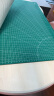 得力（deli）切割垫板大号DIY手工垫板高密度强度高可重复切割雕刻板模型垫美工裁纸双面防割软桌垫 A2-绿色【双面可用】78402 实拍图