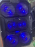 酷睿冰尊 ICE COOREL N6笔记本散热器底座17英寸游戏本电脑支架可调速降温排风扇增高垫带RGB灯光 实拍图