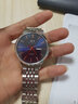愛(ài)沃馳瑞士品牌手表男機械表全自動(dòng)男士手表情侶款I(lǐng)W8509腕表送男友 藍面玫釘男款 曬單實(shí)拍圖