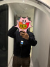 七匹狼夾克男秋季毛呢外套男綿羊毛保暖抗靜電商務(wù)防風(fēng)衣茄克衫男裝上衣 黑色-1911款 XL (175) 曬單實(shí)拍圖