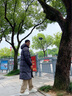 波司登（BOSIDENG）奧萊專供反季清倉羽絨服男款90絨連帽保暖寬松及膝長款厚外套 【店長推薦】暗霧灰8213【深邃神秘】 M 175/92A體重約130-140斤 曬單實拍圖