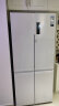 奥马（Homa）58厘米薄458升十字四开门双开门风冷冰箱超薄嵌入大容量家用一级能效底部散热电冰箱BCD-458WDK/B 晒单实拍图
